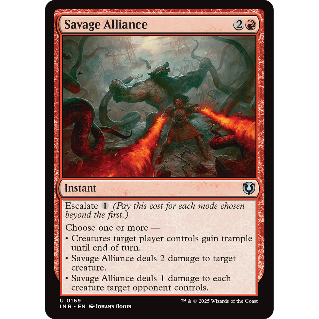 Savage Alliance (INR-169) - Innistrad Remastered