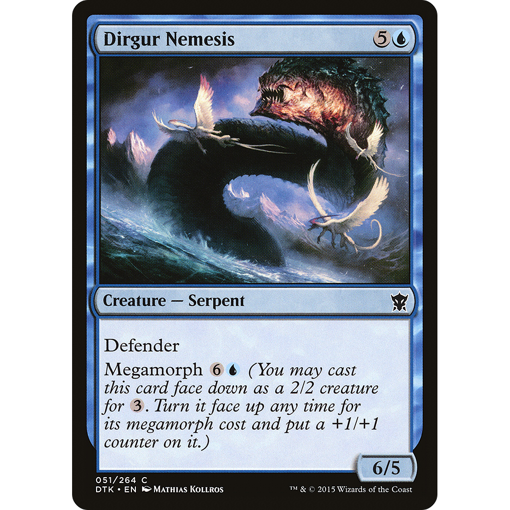 Dirgur Nemesis (DTK-051) - Dragons of Tarkir Foil
