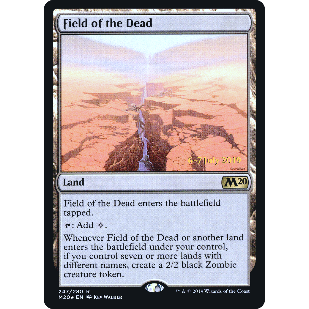 Field of the Dead (PRE-247) - Core Set 2020 Promos Foil