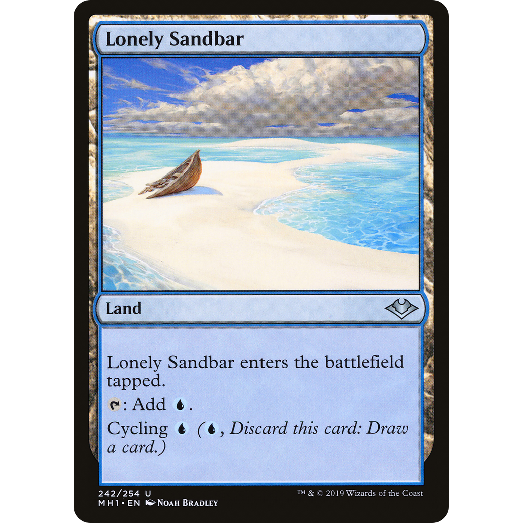 Lonely Sandbar (MH1-242) - Modern Horizons