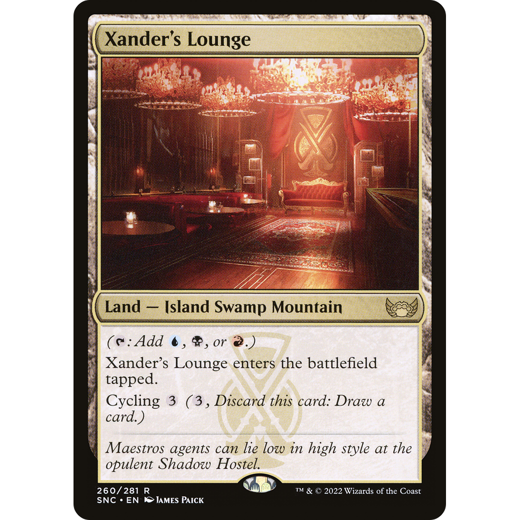 Xander's Lounge (SNC-260) - Streets of New Capenna
