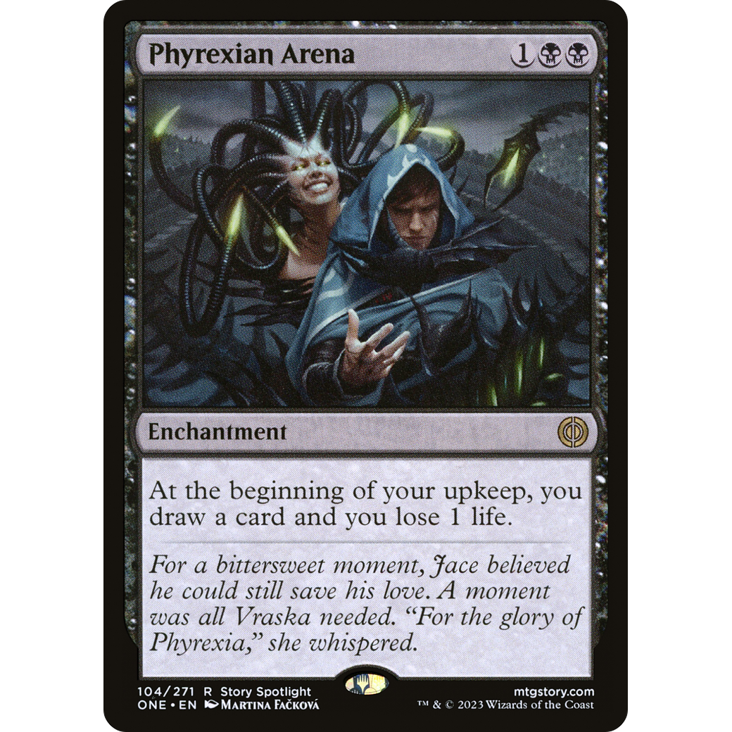 Phyrexian Arena (ONE-104) - Phyrexia: All Will Be One Foil