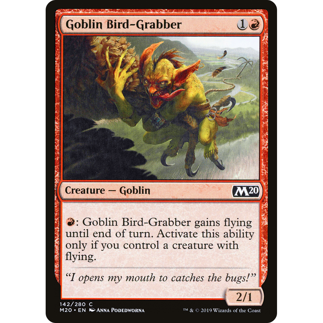 Goblin Bird-Grabber (M20-142) - Core Set 2020