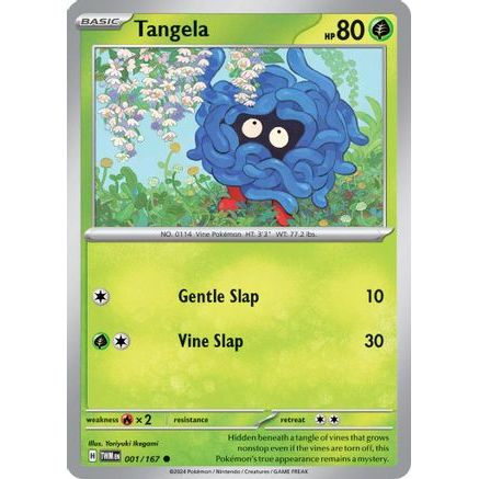 Tangela 1 - SV06 Twilight Masquerade Reverse Holofoil