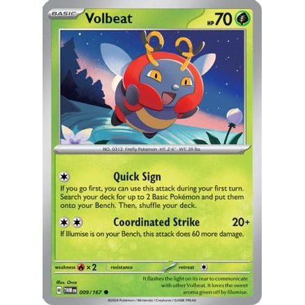 Volbeat 9 - SV06 Twilight Masquerade Reverse Holofoil
