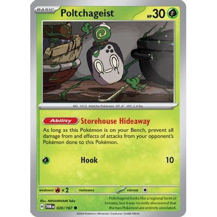 Poltchageist - 020/167 20 - SV06 Twilight Masquerade Reverse Holofoil