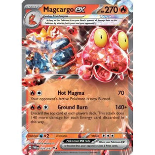 Magcargo ex - 029/167 29 - SV06 Twilight Masquerade Holofoil