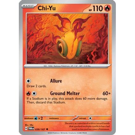 Chi-Yu 39 - SV06 Twilight Masquerade Reverse Holofoil