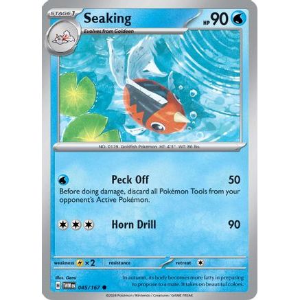 Seaking 45 - SV06 Twilight Masquerade Reverse Holofoil