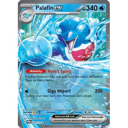 Palafin ex - 061/167 61 - SV06 Twilight Masquerade Holofoil