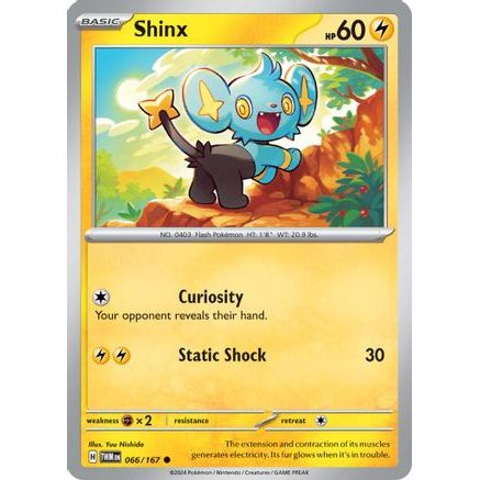 Shinx 66 - SV06 Twilight Masquerade Reverse Holofoil
