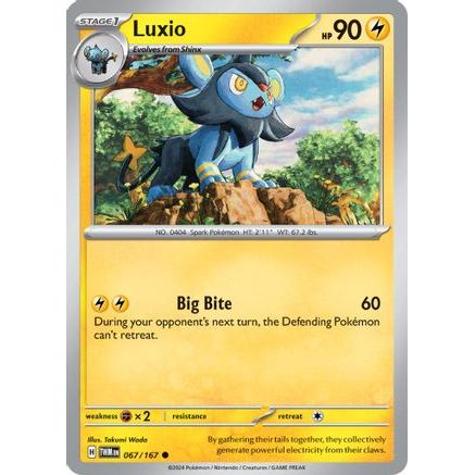 Luxio 67 - SV06 Twilight Masquerade Reverse Holofoil