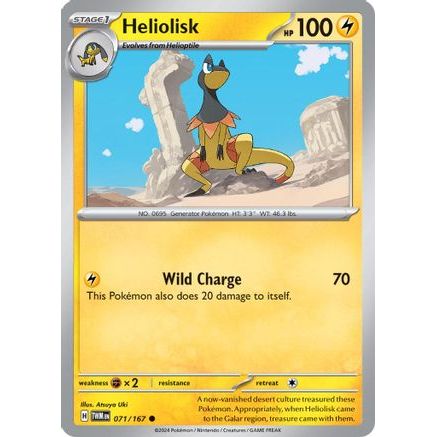 Heliolisk - 071/167 71 - SV06 Twilight Masquerade Reverse Holofoil