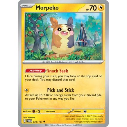 Morpeko 72 - SV06 Twilight Masquerade