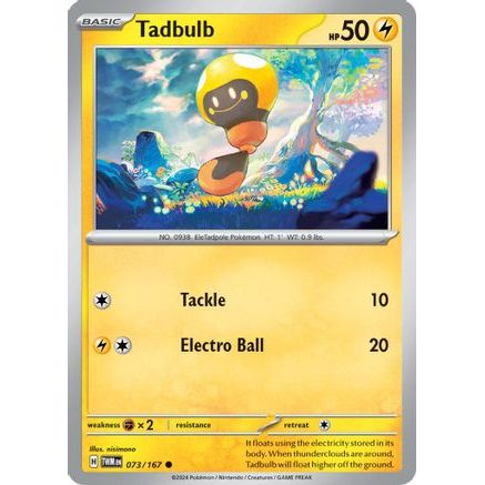 Tadbulb 73 - SV06 Twilight Masquerade Reverse Holofoil