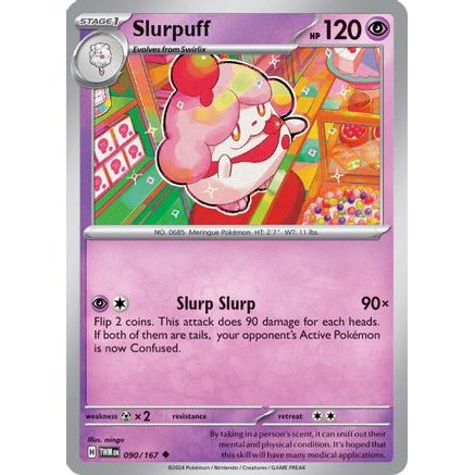 Slurpuff 90 - SV06 Twilight Masquerade Reverse Holofoil