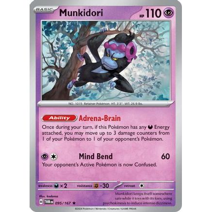 Munkidori 95 - SV06 Twilight Masquerade Reverse Holofoil