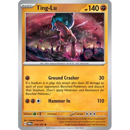 Ting-Lu 110 - SV06 Twilight Masquerade Reverse Holofoil