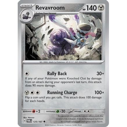 Revavroom 125 - SV06 Twilight Masquerade Reverse Holofoil