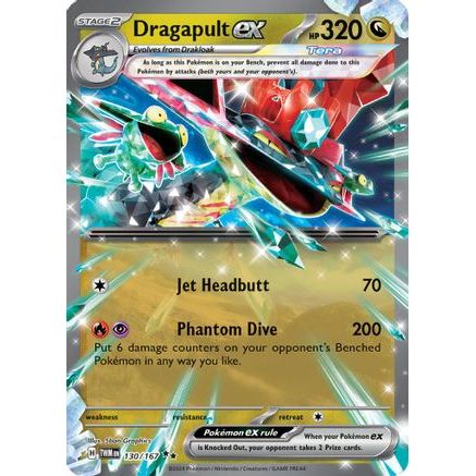 Dragapult ex - 130/167 130 - SV06 Twilight Masquerade Holofoil