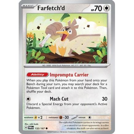 Farfetch'd 132 - SV06 Twilight Masquerade Reverse Holofoil