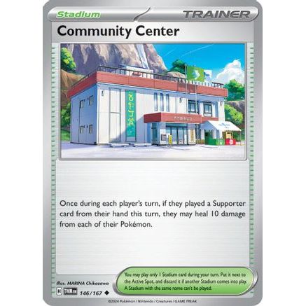 Community Center 146 - SV06 Twilight Masquerade Reverse Holofoil