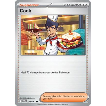 Cook 147 - SV06 Twilight Masquerade Reverse Holofoil