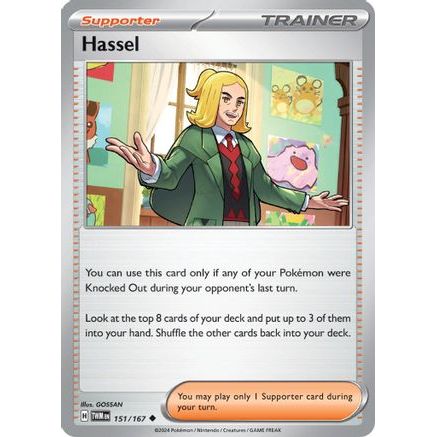 Hassel - 151/167 151 - SV06 Twilight Masquerade Reverse Holofoil