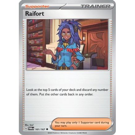 Raifort 161 - SV06 Twilight Masquerade Reverse Holofoil