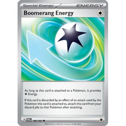 Boomerang Energy 166 - SV06 Twilight Masquerade Reverse Holofoil
