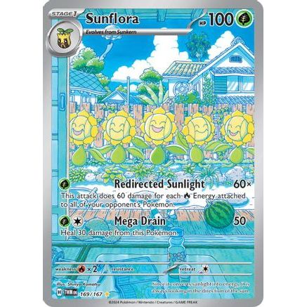 Sunflora - 169/167 169 - SV06 Twilight Masquerade Holofoil