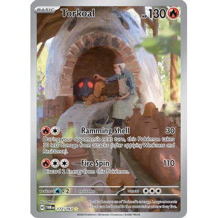 Torkoal - 172/167 172 - SV06 Twilight Masquerade Holofoil