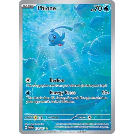 Phione - 175/167 175 - SV06 Twilight Masquerade Holofoil