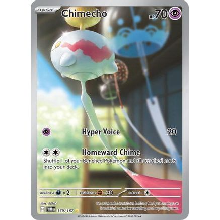 Chimecho - 179/167 179 - SV06 Twilight Masquerade Holofoil