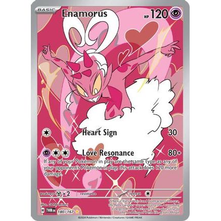 Enamorus - 180/167 180 - SV06 Twilight Masquerade Holofoil