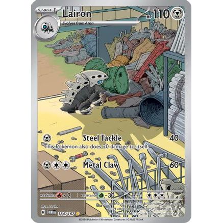Lairon - 184/167 184 - SV06 Twilight Masquerade Holofoil