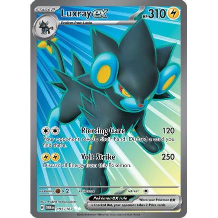Luxray ex - 195/167 195 - SV06 Twilight Masquerade Holofoil