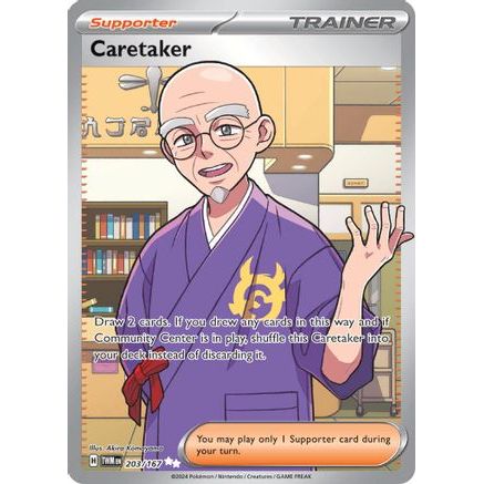 Caretaker - 203/167 203 - SV06 Twilight Masquerade Holofoil