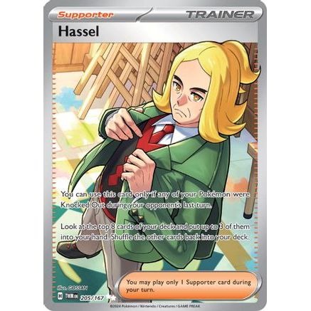 Hassel - 205/167 205 - SV06 Twilight Masquerade Holofoil