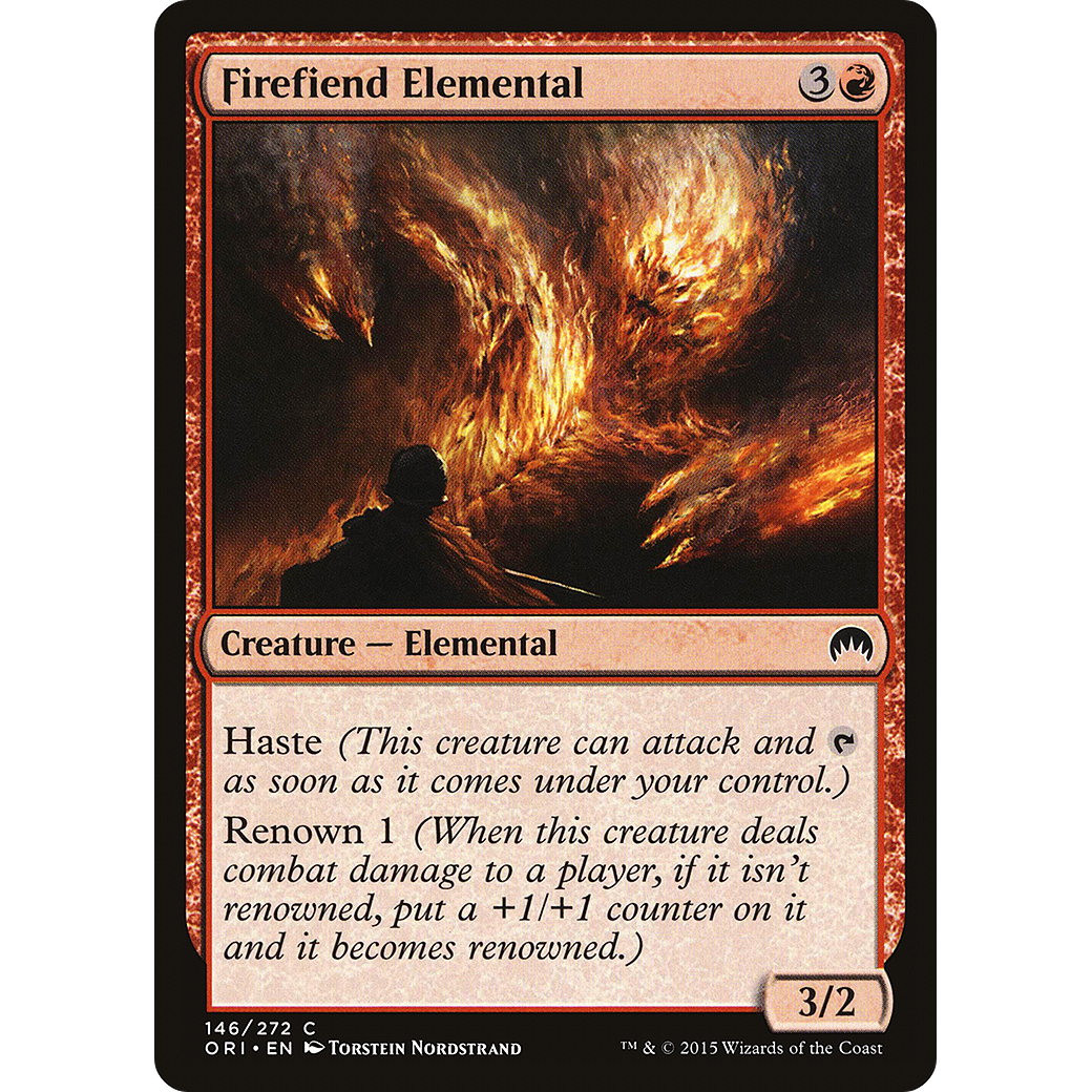 Firefiend Elemental (ORI-146) - Magic Origins Foil