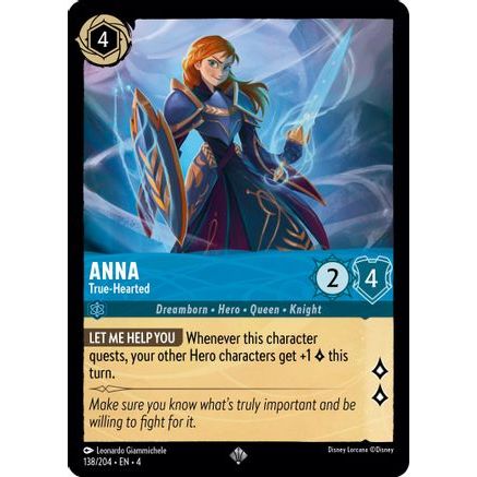 Anna - True-Hearted (138/204) - Ursulas Return Cold Foil