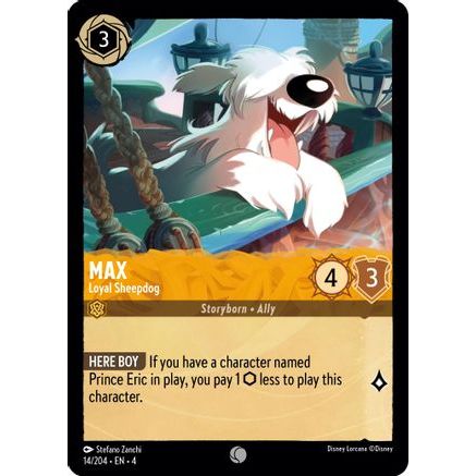 Max - Loyal Sheepdog (14/204) - Ursulas Return Cold Foil