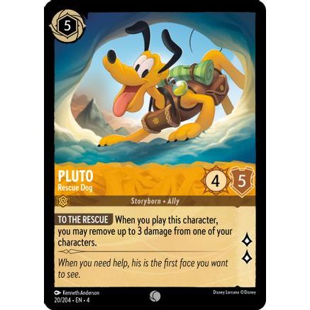 Pluto - Rescue Dog (20/204) - Ursulas Return Cold Foil
