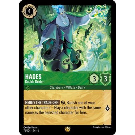 Hades - Double Dealer (74/204) - Ursulas Return Cold Foil