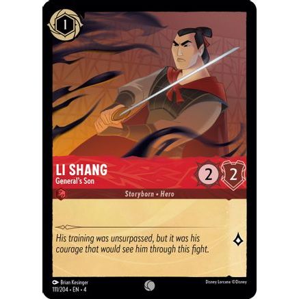 Li Shang - General's Son (111/204) - Ursulas Return Cold Foil