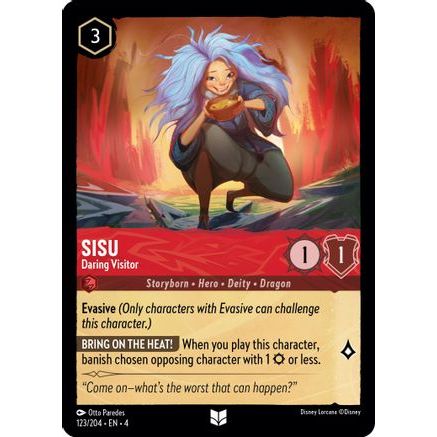 Sisu - Daring Visitor (123/204) - Ursulas Return Cold Foil