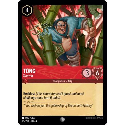 Tong - Survivor (126/204) - Ursulas Return Cold Foil