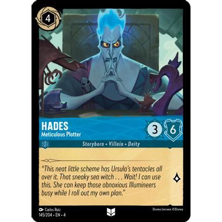 Hades - Meticulous Plotter (145/204) - Ursulas Return Cold Foil