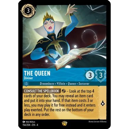 The Queen - Diviner (156/204) - Ursulas Return Cold Foil