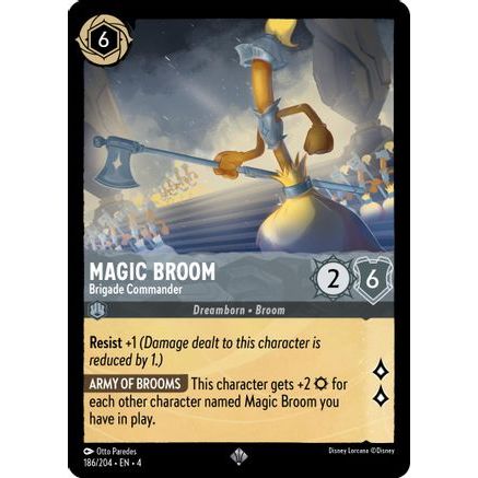 Magic Broom - Brigade Commander (186/204) - Ursulas Return Cold Foil